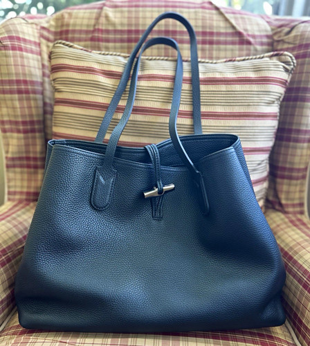 Longchamp black pebbled - longchamp,