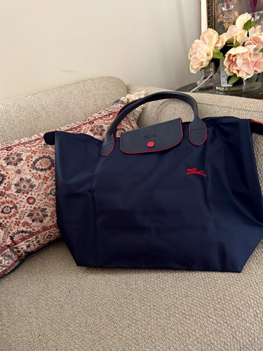Longchamp pliage large navy - le,