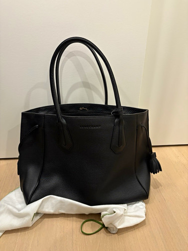 Longchamp large leather tote - large,