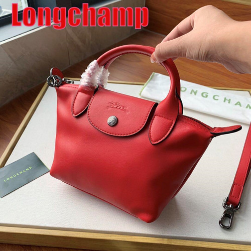 Longchamp leather - xs,